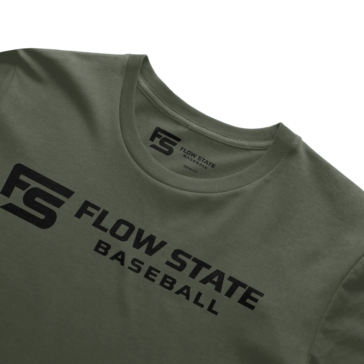 Flow State Baseball Youth Core Logo Tee