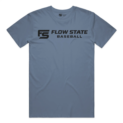 Flow State Baseball Youth Core Logo Tee