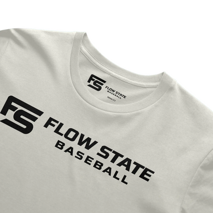 Flow State Baseball Youth Core Logo Tee