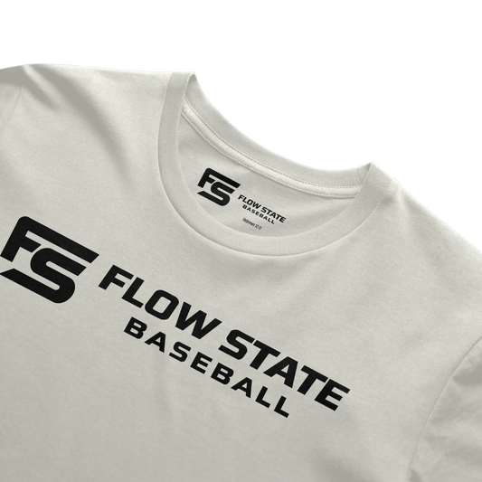 Flow State Baseball Core Logo Tee