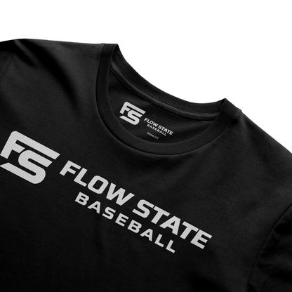 Flow State Baseball Youth Core Logo Tee
