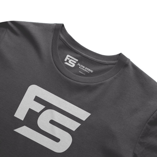 Flow State Baseball Youth FS Logo Tee