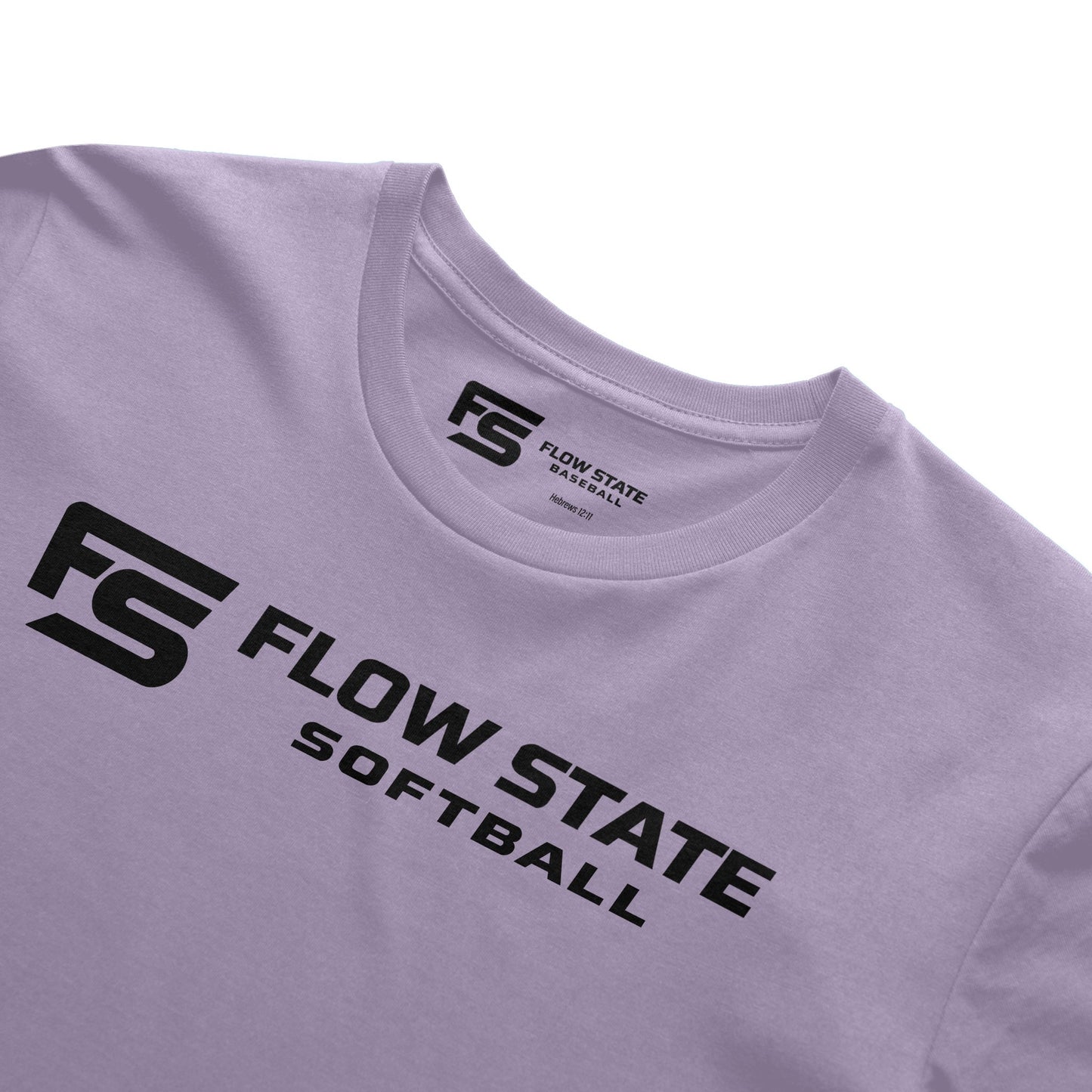 Flow State Softball Core Logo Tee