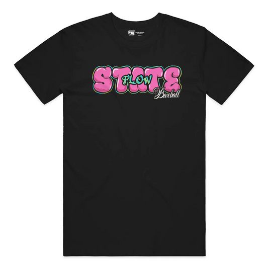 Flow State Baseball Youth Tee — Next Up Collection